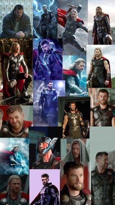 many different pictures of the same character in avengers 2, including thor and captain america