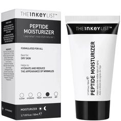 Brand: The Inkey List Condition: New Without Box A Nurturing Yet Fast-Absorbing Daily Moisturizer With A Dual Peptide Formula, Aiming To Reduce The Appearance Of Fine Line & Wrinkles And Balance Skin's Natural Oil Levels. With Continued Use, Peptide Moisturizer Helps To Support Natural Collagen And Hydrate Skin, Leaving Skin Looking Youthful. Omega Water Cream, Peptide Moisturizer, Dry Skin Body Lotion, The Inkey List, Inkey List, Advanced Skin Care, Natural Collagen, Juice Beauty, Oil Free Moisturizers