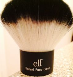 my new super soft e.l.f. kabuki brush! Can be used with wet or dry products; mineral makeup, loose powder, bronzer, blush, and/or highlighter! $6 at walmart. Powder Bronzer, Mineral Makeup, Kabuki Brush, Face Brush, Loose Powder, Powder Brush, Bronzer, Highlighter, Elf