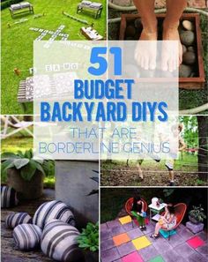 backyard diys that are borderline genius