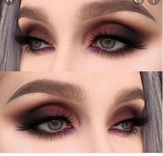 Trucco Smokey Eye, Dark Smokey Eye Makeup, Make Up Mata, Classic Makeup Looks, Dark Smokey Eye, Tutorial Eyeliner, Make Up Designs, Natural Eye Makeup Tutorial, Classic Makeup