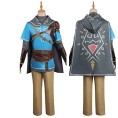 the legend of zeon cosplay costume and cloak for adult to child size