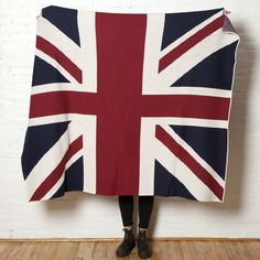 union-jack-flags-in2green-throw-blanket-eco-cotton-recycled Union Jack Decor, Jack Flag, Union Jack Flag, British Flag, Color Tones, Luxury Blanket, Christmas Storage, Gift Card Sale, Cotton Throws