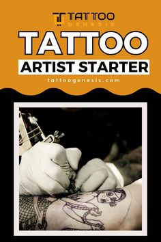 Here is a tattoo artist is doing a tattoo on his arm Tattoo Artist Tips, Tattoo School, Thumb Tattoos, Learn To Tattoo, Around Arm Tattoo, Artist Tools, Becoming A Tattoo Artist, Beginner Tattoos, 3d Tattoos