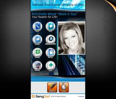 a cell phone screen with an image of a woman on it