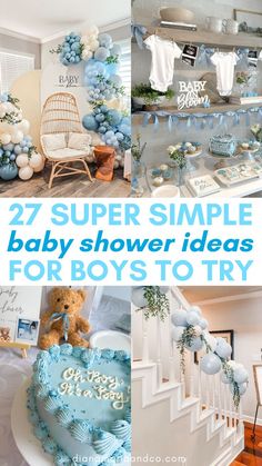 baby shower ideas for boys to try