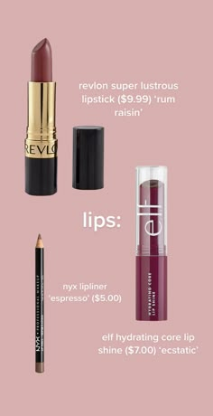 Plum Lip Combo, Elf Hydrating Core Lip Shine, Hydrating Core Lip Shine, Lip Combos, Rum Raisin, Lip Makeup Tutorial, Lip Combo