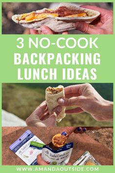 3 no - cook backpacking lunch ideas