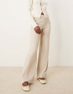 Pantaloni e Leggings di Mango Il piacere di rimanere a casa Design tinta unita Vita alta Elastico in vita Vestibilità comoda Holiday Party Attire, Trouser Co Ord, Jersey Pants, Spring Floral Dress, Jumpsuit Party, Jumpsuit Shorts Rompers, Plain Design, Satin Slip Dress, Leather Dresses