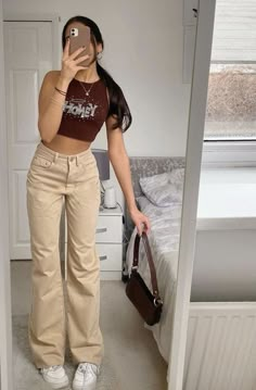 Stile Kendall Jenner, Looks Pinterest, Brown Outfit, Indie Outfits, Swaggy Outfits, Mode Inspo