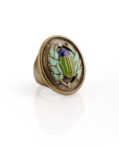 Scarab Ring Scarab Beetle Ring, Scarab Ring, Beetle Ring, Egyptian Revival Jewelry, Egyptian Inspired, Egyptian Scarab, Scarab Beetle, Egyptian Revival, 7 Rings