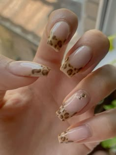 Indie Nail Inspo Acrylic, Nail Inspiration Y2k, 2016 Nails, Cheetah Print Nails, Leopard Print Nails, Nail Pictures, Leopard Nails