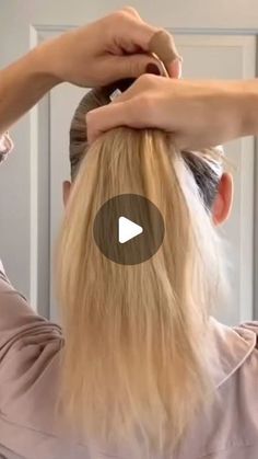 Sandy Hair, Easy Hairstyles For Thick Hair, A Ponytail, Hair Haircuts, Short Hair Haircuts, September 22, Hair Tutorials, Makati, Hair Short