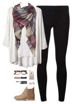 "still stuck insideee" by classically-preppy ❤ liked on Polyvore featuring James Perse, H&M, NARS Cosmetics and Kate Spade Weekend Mode, Stuck Inside, Blanket Scarf, Winter Outfit, Oversized Shirt