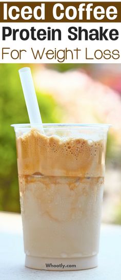 Healthy Iced Coffee, Lunch Smoothie