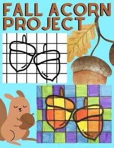 the fall acorn project is featured in this book