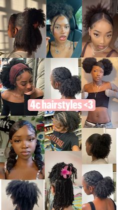 4c hair, black hair, curly hair, summer, 4c hair, easy hairstyles, cute hairstyles, collage, inspo, flowers, bandanas, pretty girls Mini Twists, Pelo Afro, Twist Style, Hairdos For Curly Hair, Cosplay Tips, Defined Curls, 4c Hairstyles, Different Hairstyles