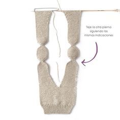 an image of a piece of clothing hanging on a clothes line with instructions for how to sew