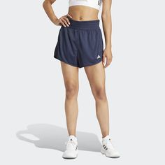 Whether you're training or running errands, you'll love the look of these women's adidas pacer essentials knit high-rise shorts. Click on this WOMEN'S GUIDE to find the perfect fit and more! TECHNOLOGIES & FEATURES AEROREADY technology absorbs moisture to keep you dry Side slits for mobility Curved hem Made with a series of recycled materials, and at least 70% recycled content, this product represents just one of adidas' solutions to help end plastic waste.FIT & SIZING Regular fit 5-in. inseam H Adidas Sporty Activewear With Built-in Shorts, Adidas Activewear With Built-in Shorts, Adidas Athleisure Activewear For Summer, Athleisure Go-dry Shorts, Adidas Athleisure Athletic Fit Bottoms, Adidas Athletic Shorts With Built-in Shorts, Summer Athleisure Adidas Logo Shorts, Adidas Logo Summer Athleisure Shorts, Adidas Logo Athleisure Summer Shorts