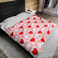 🤍Embrace the warmth of love with our heart-patterned blanket. Soft and luxurious, it features an intricate design of interwoven hearts in delicate hues, creating a cozy haven that radiates affection. Perfect for snuggling on chilly evenings, this heartwarming blanket is a tangible expression of love, making it an ideal gift to share with someone special. ❤️ Patterned Blanket, Heart Blanket, Tender Moments, Blanket Soft, Plush Blanket, Intricate Design, Blankets & Throws, Ideal Gift, Blankets