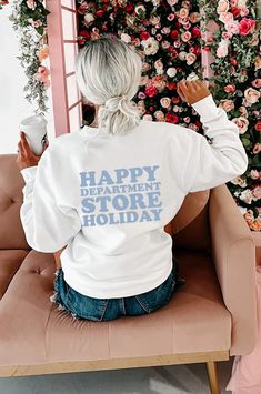 Snag This "Happy Department Store Holiday" Graphic Today! Just Pick Your Favorite Shirt Style! Prices Starting At $25, FAST AND FREE US SHIPPING! Lovely Jewellery