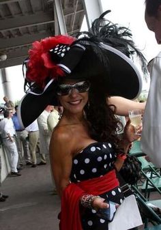 I ❤️👒's Derby Dresses, Polka Dot Outfit, Dot Outfit, Derby Wedding, Derby Ideas