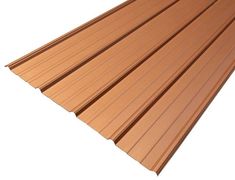 an image of a brown roofing sheet