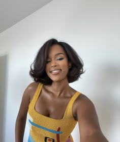 Short Hair Blowout, Spring Haircuts, Pressed Natural Hair, Hairstyles For Fine Hair, Hair Colorful, Silk Press Natural Hair, Classic Bob, Blowout Hair, Bob Hairstyles For Fine Hair