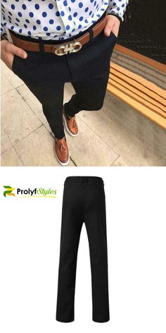 Create a classy men's work outfit with a Mid Waist Slim Fit Dress Pants. Mens' slim fit dress pants is a great addition to your workwear wardrobe for men. Impress your boss and co-workers in men's work fall fashion. Bring life to your Men's winter work style when you dress in a black slim-fit men's pant. men's pants fashion classy. men's fashion classy gentleman style, men's classy style, men's fashion classy gentleman style business casual #menstyle #mensfashion #mensbusinesscasual #menswear Wardrobe For Men, Classy Gentleman, Style Business Casual, Workwear Wardrobe, Slim Fit Pants Men, Mens Business Casual Outfits