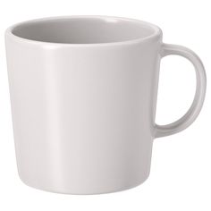 a white coffee cup on a white background