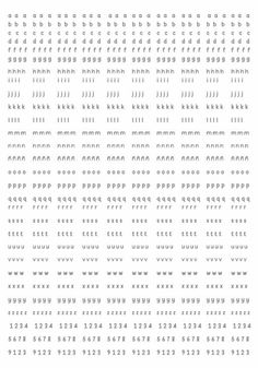 a white background with lots of small numbers