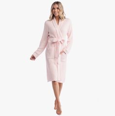 Ultra Soft Plush Robe Combines Beauty and Versatility Crafted with the utmost care, this exquisite robe caresses your skin with an incomparable softness, creating a sensation of pure bliss during your moments of relaxation and indulgence. Its carefully curated knee-length design adds a playful and stylish allure, showcasing your impeccable taste. The plush robe's ribbed fabric and gracefully designed shawl collar elevate its aesthetic appeal to new heights, turning every moment into a luxurious Plush Robe, Fabric Work, Comfort Gifts, Night Shirt, Chic Boutique, Softies, Ribbed Fabric, Shawl Collar, Soft Plush