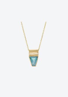 Browse Latest Jewelry in Christina Magdolna New Arrivals Watermelon Tourmaline Necklace, Blue Shield, Color Palette Pink, Tourmaline Jewelry, Solid Gold Chains, Blue Tourmaline, Diamond Glitter, Tourmaline Necklace, Jewelry Blue