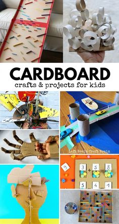 cardboard crafts and projects for kids