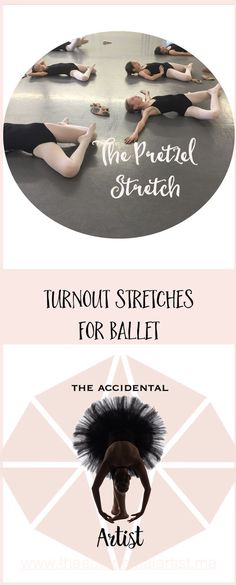 three different types of ballet shoes with the words,'the practical stretcher '