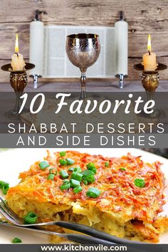 10 favorite shabab desserts and side dishes