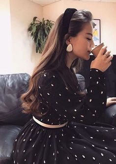 Black Closet, Elegante Casual, Cooler Look, Looks Chic, Mode Inspo, Mode Inspiration, Looks Vintage, Headband Hairstyles, Elegant Outfit