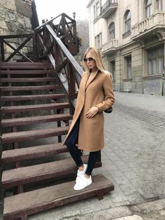 Camel Coat Outfit Casual, Wool Coat Outfit, Trend Coat, Wool Short Coat, Belted Wrap Coat, Asymmetrical Coat, Walk With Confidence, Coat Trends, Best Winter Outfits