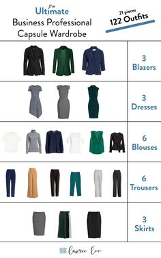 Career Capsule Wardrobe, Business Woman Capsule Wardrobe, Workwear Staples, Business Casual Outfits On A Budget, Must Have Work Clothes, Business Wardrobe Essentials, Business Casual Wardrobe Essentials, Capsule Wardrobe Work Professional Minimalist, Business Casual On A Budget