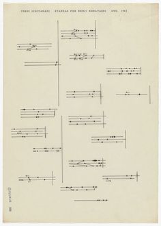 an old sheet with lines and numbers on it