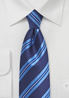 Royal Blue Tie, Dapper Outfit, Blue Necktie, Navy Blue Tie, Dress Royal Blue, Dress Royal, Summer Stripes