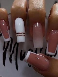 Acrylic Nails Coffin Pink, Acrylic Nails Coffin, Square Acrylic Nails, Classy Nails, Nails Inspo, Short Acrylic Nails