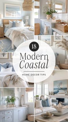 modern coastal home decor tips for the living room