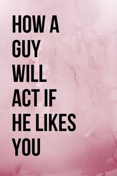 This post will show you how a guy will act when he likes you. Body Language Signs, Soulmate Connection, A Guy Like You, Credit Card Statement, Finding Love, Touching You, Body Language