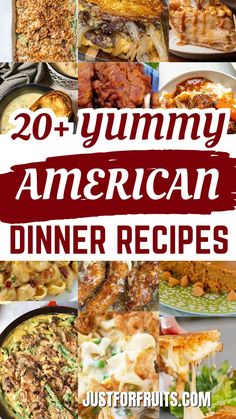 20 yummy american dinner recipes