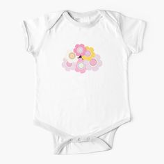 Get my art printed on awesome products. Support me at Redbubble #RBandME: https://www.redbubble.com/i/baby-onesie/Yellow-and-pink-flowers-over-black-background-by-marufemia/88059534.P5P5Q?asc=u Brazil Clothes, New Zealand Flag, Brazilian Flag, Butterfly Kids, Orange Butterfly, Red Butterfly, Butterfly Baby, Baby Outfit, Purple Butterfly