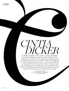 a black and white poster with the word cinta dicker in it's center