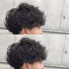 Textured Perm Men, Short Shaggy Haircuts Choppy Layers Men, Short Wavy Hair Men Layered Hairstyles, How To Texture Hair, Layered Hair Men, Layered Haircuts Men, Wavy Textured Hair, Texture Perm, Perm Hair Men