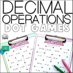 two pieces of paper with words and numbers on them that say,'special operations dot games '