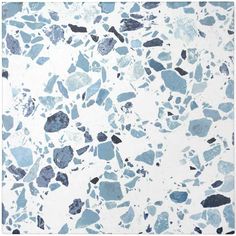 Bärwolf Flakes Blue Bodenfliese 18,5X18,5 R9 KE-17071 Oasis Restaurant, Terrazzo Texture, Night Bar, Bathroom Laundry Room, Art Studio At Home, Laundry In Bathroom, Textured Wallpaper, Art Room, Holiday Home